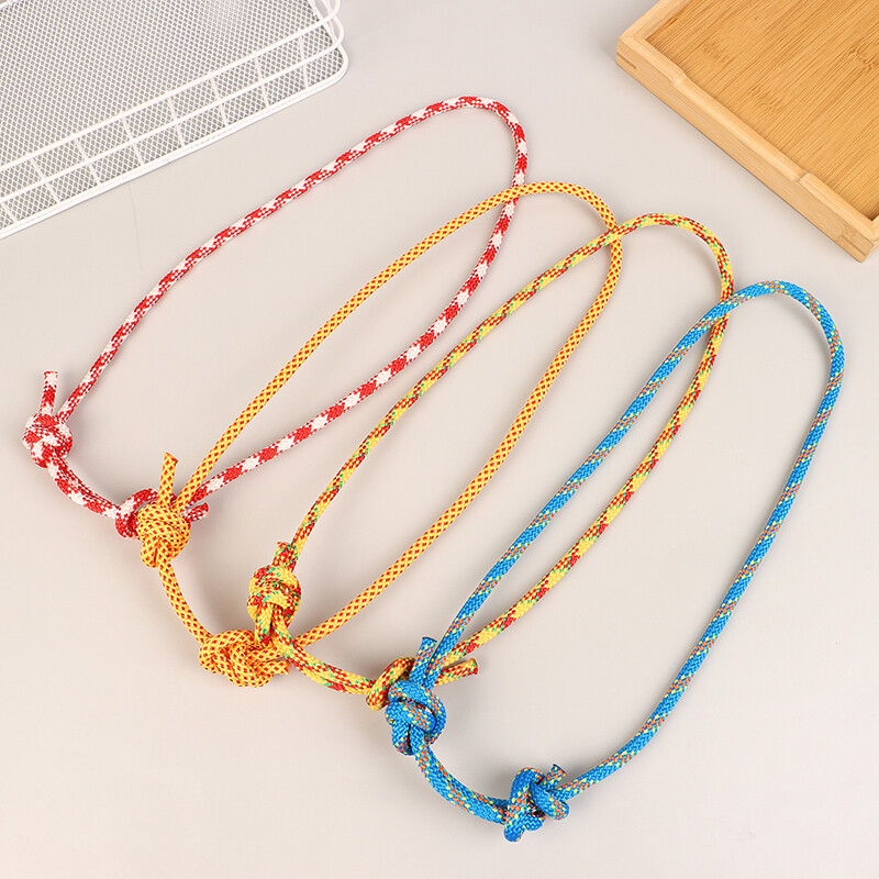 Välitingimustes 6 mm Prusik nöörköis 120 cm pikkus tarvikuköis Vastupidav kuumakindel polüester nailon Kevlar kaljuronimise köis