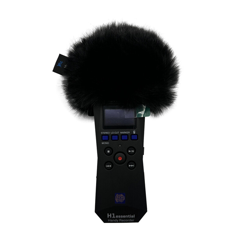 Pop Filter Dead Cat Vanjski mikrofon Pjenasti poklopac Umjetno krzno vjetrobransko staklo Kapa mikrofona za Zoom H1 Essential Blue Mantis