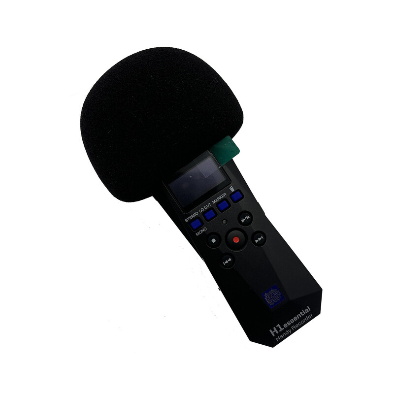 Pop Filter Dead Cat Vanjski mikrofon Pjenasti poklopac Umjetno krzno vjetrobransko staklo Kapa mikrofona za Zoom H1 Essential Blue Mantis