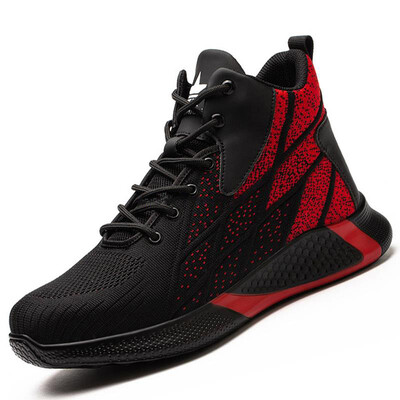 Muške zaštitne čizme Visoke zaštitne cipele Muškarci Ženske radne cipele s čeličnim prstima Muške neuništive građevinske čizme otporne na udarce Zimske