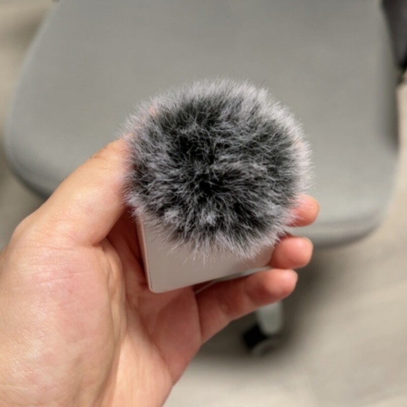 Pop Filter Universaalne Lavalier Mikrofon Karvane tuuleklaas Karusnaha tuuleklaas Dead Cat For Rode Wireless GO I Lapel MIC kate