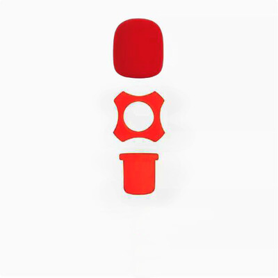 KTV mikrofono mikrofono silikoninis apsauginis dangtelis, atsparus lašams, dulkėms atsparus kempinė