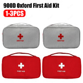 900D Oxfordi meditsiiniliste hädaabikomplektide kambris olev epideemia ennetamise komplekt käepidemega, veekindel, suur mahutavus matkamiseks