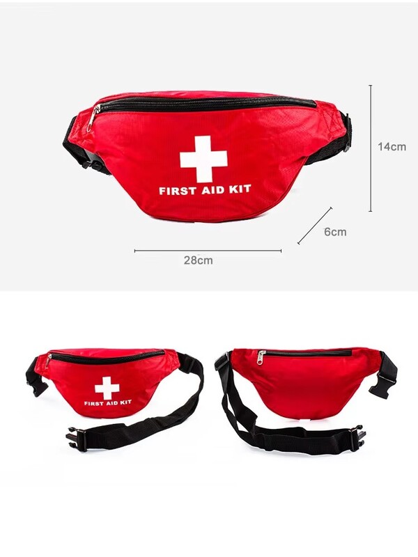 Geantă portabilă de prim ajutor, impermeabilă, truse de urgență pentru supraviețuire în aer liber, pentru tabără în aer liber, drumeții, pescuit, alergare, pachet de medicamente