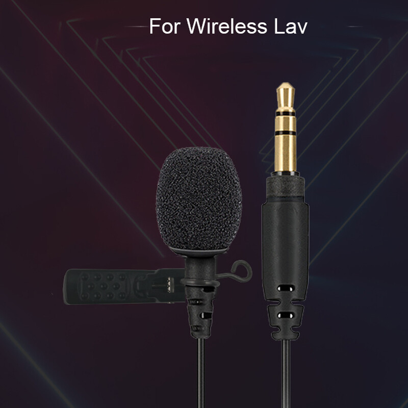 Canfon 2tk revääri/Lavalier mikrofoni ABS lipsuklamber RODE Wireless GO SHURE Lavalier mikrofoni jaoks läbimõõduga 5,0-5,5 mm
