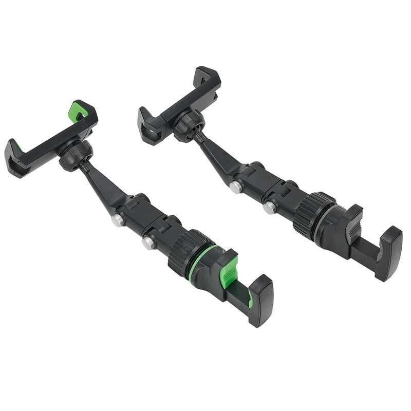 Višenamjenski stalak za mikrofon u automobilu, držač za telefon za emitiranje uživo Nosač za štipaljku, rotirajući stalak za mikrofon Podrška za telefon