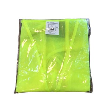 Super Light EN471 Reflective Fluorescent Green Προειδοποιητικό Γιλέκο 60g Ύφασμα