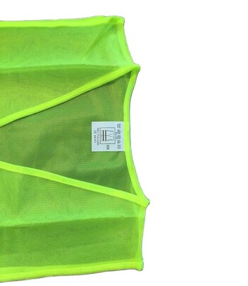 Super Light EN471 Reflective Fluorescent Green Προειδοποιητικό Γιλέκο 60g Ύφασμα