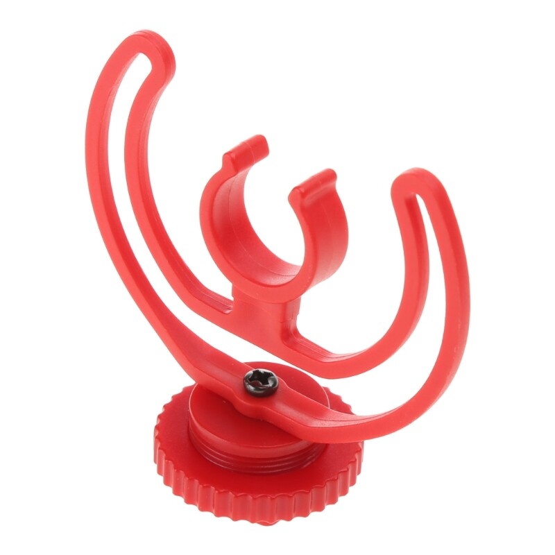 Naujas fotoaparato amortizatoriaus laikiklis su Rycote Lyre laikikliu, skirtas Rode VideoMicro Me mikrofonui T21A