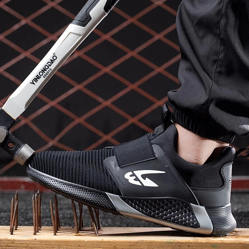 Sigurnosne zaštitne čizme Muške cipele Čelične nožne prste Zaštitne cipele za rad Zaštitne cipele otporne na udarce Zaštitne čizme otporne na probijanje Udobne tenisice