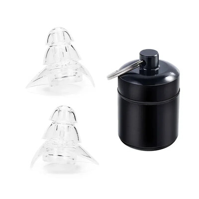 Pehmed silikoonist kõrvatropid kuulmiskaitsed korduvkasutatavad muusika kõrvatropid mürasummutus kõrvakaitse une jaoks DJ-baarid Sport