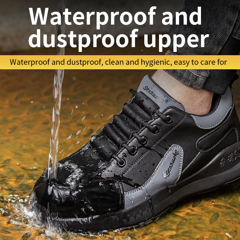 Turvajalatsid ManforWork Meeste tööjalatsid Kerged tööriietus Tasuta kohaletoimetamine Tööstuslik turva-kaitse Veekindel