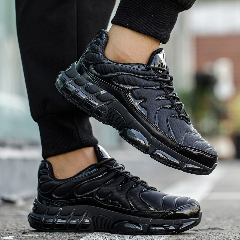 Pantofi de siguranță pentru bărbați, pantofi cu vârf de oțel, pernă de aer sport, cizme reflectorizante de siguranță la locul de muncă, pantofi de lucru anti-punctură, anti-smash Nou