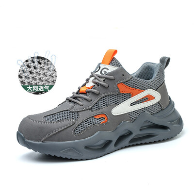 Primavara Vara Pantofi de protectie pentru munca Barbati Pantofi cu varf de otel Cizme de protectie pentru constructii Barbati Pantofi de munca respirabili de protectie