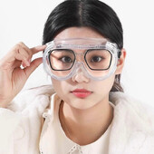 Zaštitne naočale širokog vida, podesiva zaštita za oči, prozirne leće, naočale protiv magljenja, meke, lagane naočale, zaštitne naočale