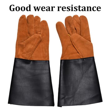 Welder Work Gloves Gardening Construction Welding Professional Safety Protection Δερμάτινο γάντι Ανθεκτικό στη φθορά θερμομόνωση