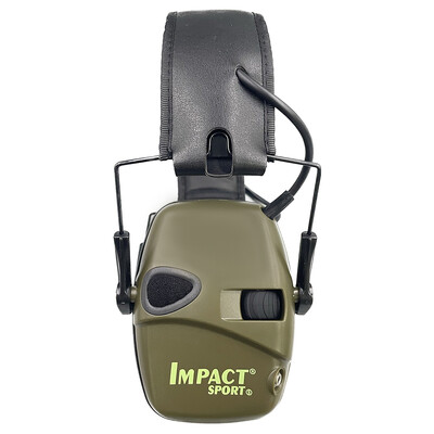 Kõrge kvaliteediga Honeywell Howard Leight R-01526 Impact Sport Electronic Shooting Kõrvaklappide kaitsepeakomplekt kokkupandav 22dB