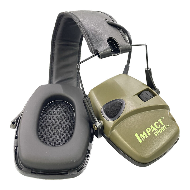 Kõrge kvaliteediga Honeywell Howard Leight R-01526 Impact Sport Electronic Shooting Kõrvaklappide kaitsepeakomplekt kokkupandav 22dB