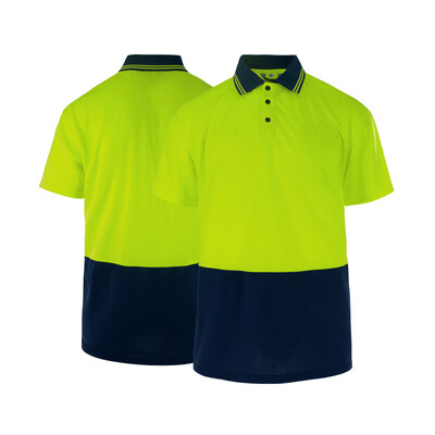 Cămașă polo cu mânecă lungă de siguranță în două tonuri Cămașă reflectorizantă de înaltă vizibilitate, cu buzunare Cămașă de lucru înaltă vizibilitate