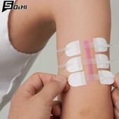 Flaster za zatvaranje rana s patentnim zatvaračem od 3 komada Hemostatski flaster za brzo šivanje rana Patentni flaster za vanjsku prijenosnu njegu kože