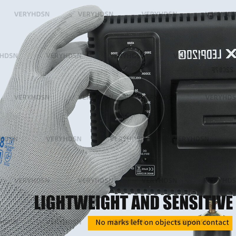 3 perechi de mănuși de lucru ultra-subțiri Manșetă tricotată de înaltă performanță Manșetă fermă anti-alunecare Ecran tactil Durabil și respirabil pentru bărbați și femei