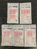 Ansell Gammex latekso pirštinės be pudros (1 pora) latekso pirštinių ilgis 30cm
