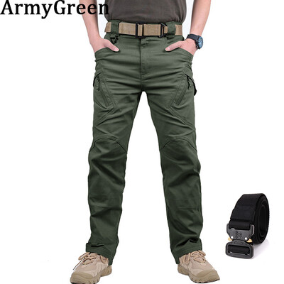 Pantaloni tactici militari IX9 City pentru bărbați Pantaloni armata de luptă SWAT Pantaloni ocazionali pentru drumeții Pantaloni în aer liber Pantaloni cargo impermeabili