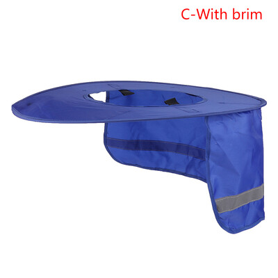 Vasarinis atspalvis nuo saulės apsauginis kietas skrybėlė, kaklas, skydas, šalmai, šviesą atspindinti skrybėlė, atšvaitas, šviesą atspindintis dangtelis statybininkams