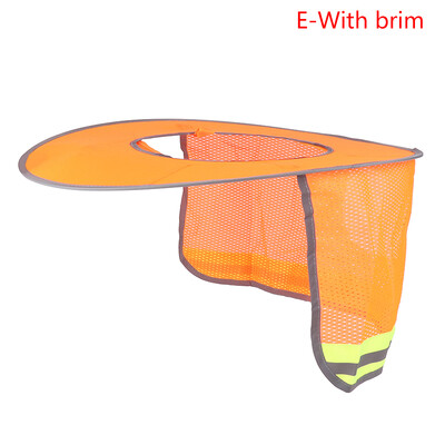 Vasarinis atspalvis nuo saulės apsauginis kietas skrybėlė, kaklas, skydas, šalmai, šviesą atspindinti skrybėlė, atšvaitas, šviesą atspindintis dangtelis statybininkams