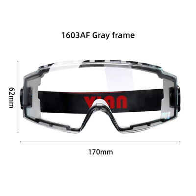 Tööstuslikud kaitseprillid 1603AF multifunktsionaalsed udu- ja löögikindlad laborikaitseprillid unisex silmade kaitse