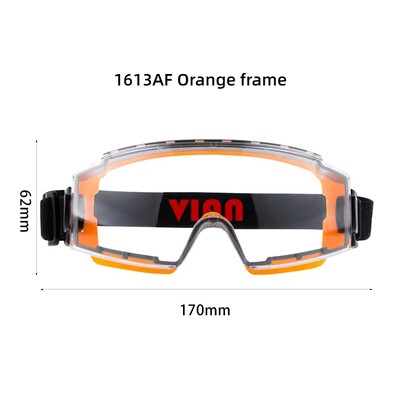 Tööstuslikud kaitseprillid 1603AF multifunktsionaalsed udu- ja löögikindlad laborikaitseprillid unisex silmade kaitse