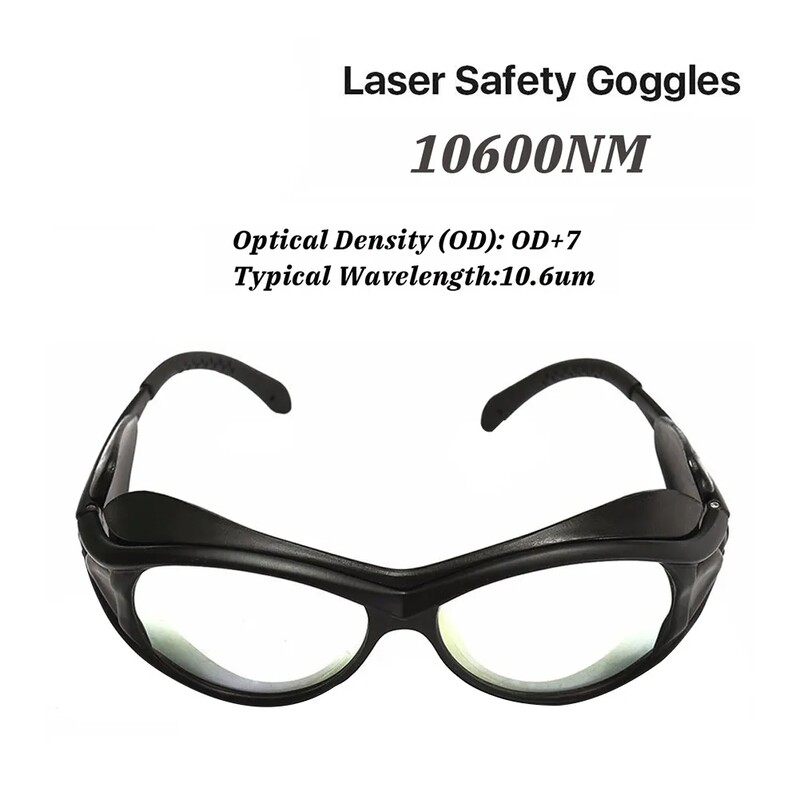 Zaštitne naočale za oči od CO2 lasera W/CO2 10600nm OD dvoslojne profesionalne prozirne zaštitne naočale