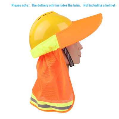 Ljetna kaciga Štitnik od sunca Kaska kaciga sa šiltom Kaska kaciga Štit za vrat Reflektirajuća traka Kaska Dodaci za radnike na otvorenom