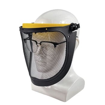 1PC Προστατευτικό κράνους αλυσοπρίονου Forestry Safe Face Shield Αλυσοπρίονο Safe Σκληρά καπέλα Προστατευτική ασπίδα προσώπου για υλοτομία Θαμνοκοπτικό