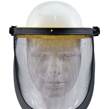 1PC Προστατευτικό κράνους αλυσοπρίονου Forestry Safe Face Shield Αλυσοπρίονο Safe Σκληρά καπέλα Προστατευτική ασπίδα προσώπου για υλοτομία Θαμνοκοπτικό