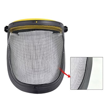 1PC Προστατευτικό κράνους αλυσοπρίονου Forestry Safe Face Shield Αλυσοπρίονο Safe Σκληρά καπέλα Προστατευτική ασπίδα προσώπου για υλοτομία Θαμνοκοπτικό