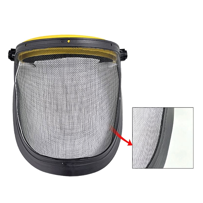 1PC Protector pentru cască de ferăstrău cu lanț Protecție facială în siguranță pentru pădure