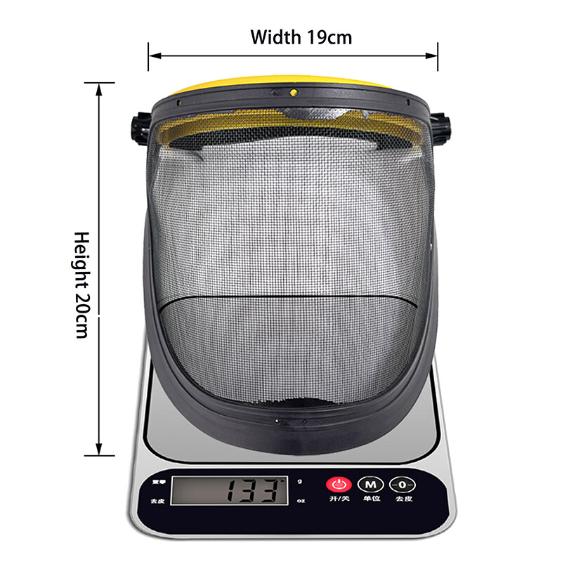 1PC Protector pentru cască de ferăstrău cu lanț Protecție facială în siguranță pentru pădure