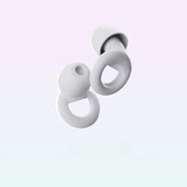 Кръгли безшумни тапи за уши за силиконови тапи за уши за удобно плуване, намаляване на шума в ушите и звукоизолиращи тапи за уши