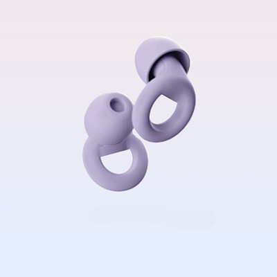 Кръгли безшумни тапи за уши за силиконови тапи за уши за удобно плуване, намаляване на шума в ушите и звукоизолиращи тапи за уши