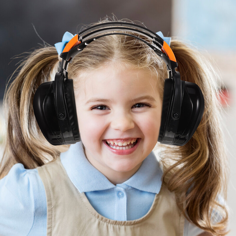 Слушалки Защита на слуха Звукоизолирани Слушалки Шумопотискане Намаляваща изолация Памук Абс Отмяна на работа