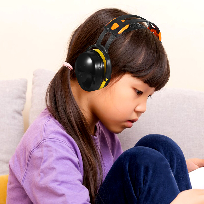 Слушалки Защита на слуха Звукоизолирани Слушалки Шумопотискане Намаляваща изолация Памук Абс Отмяна на работа