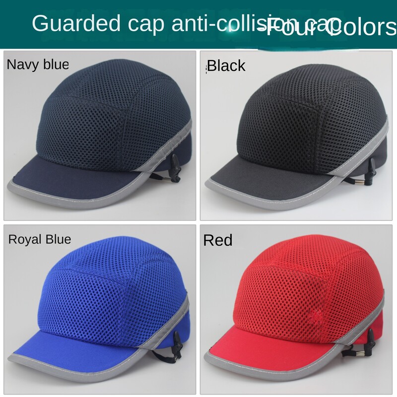 Шапка Gualeng, предпазна капачка и дишаща твърда шапка, каска, шапка на работното място