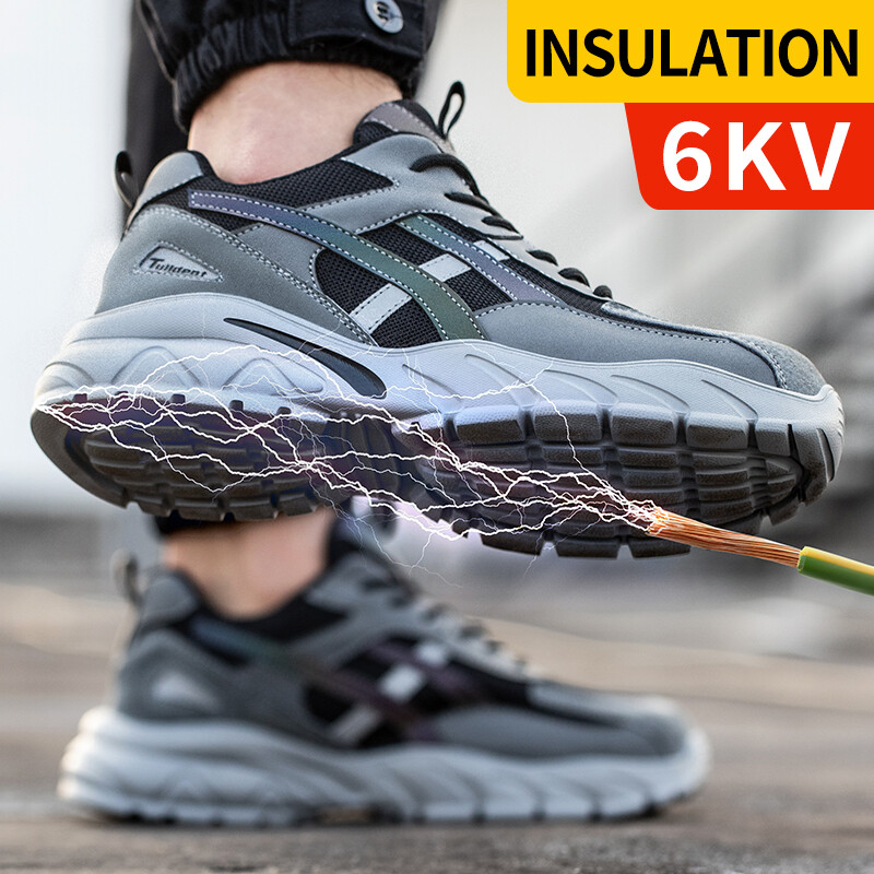 Încălțăminte de siguranță Bărbați Ghete Femei Capac din plastic Pantofi sport Rezistent la perforare Rezistent la impact Ușor Rezistent la uzură Calitate industrială