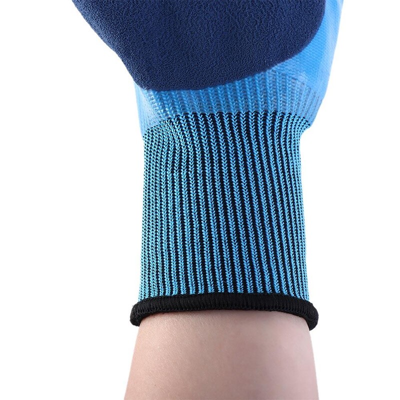 Издръжливи водоустойчиви работни ръкавици Неплъзгащи се предпазни ръкавици Устойчиви на износване латексови ръкавици Ръкавици за строително инженерство Градинарство