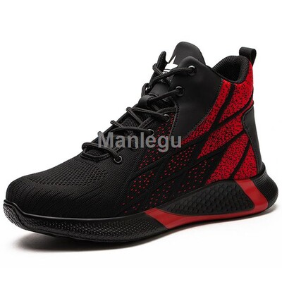 Cizme de lucru Pantofi de siguranță cu vârf de oțel Bărbați, femei, pantofi de lucru, pantofi de sport, pantofi ușori, anti-punctură, pentru bărbați, cizme indestructibile