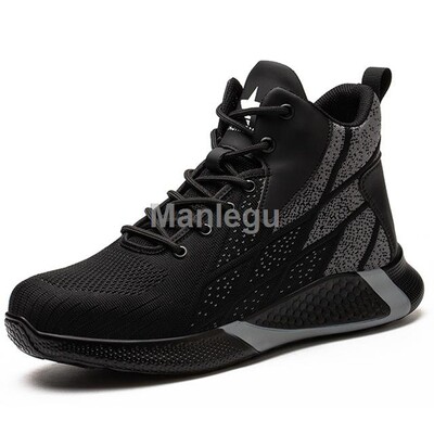 Cizme de lucru Pantofi de siguranță cu vârf de oțel Bărbați, femei, pantofi de lucru, pantofi de sport, pantofi ușori, anti-punctură, pentru bărbați, cizme indestructibile