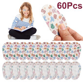 60 tk Cartoon Amblyopia silmaplaaster meditsiiniline laiska silmaplaaster steriilne silmapadi Strabismu ravi nägemist hooldav plaaster poistele, tüdrukutele