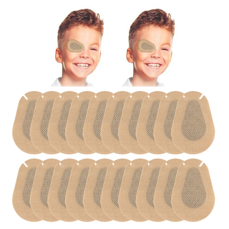 60 tk Cartoon Amblyopia silmaplaaster meditsiiniline laiska silmaplaaster steriilne silmapadi Strabismu ravi nägemist hooldav plaaster poistele, tüdrukutele
