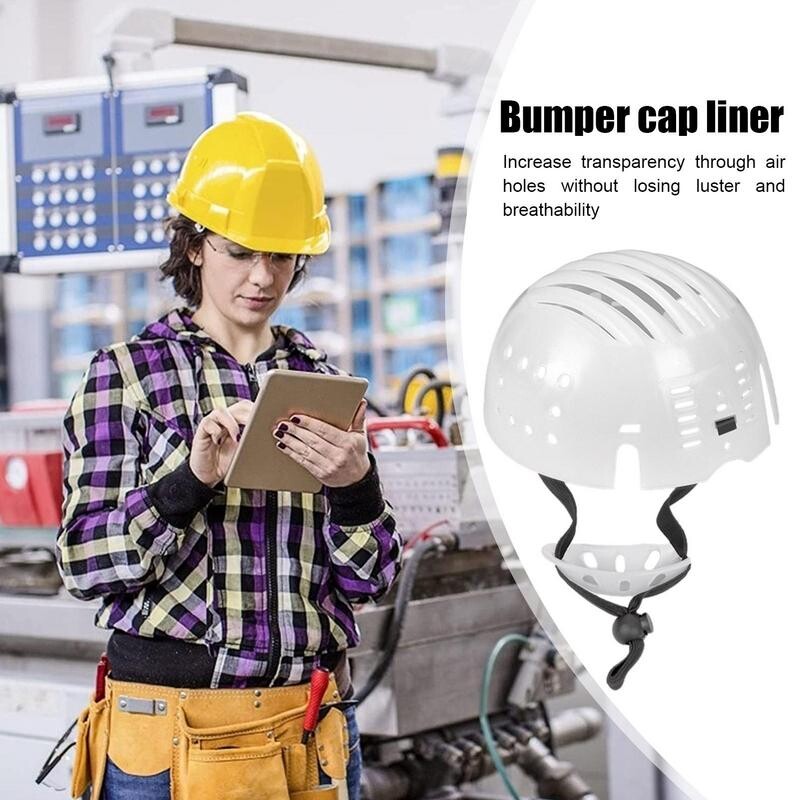 Darbo saugos šalmo pamušalas PE motociklų beisbolo kepurės nuo susidūrimo dviračių dangteliai pamušalas saugos apsaugos atsarginės dalys